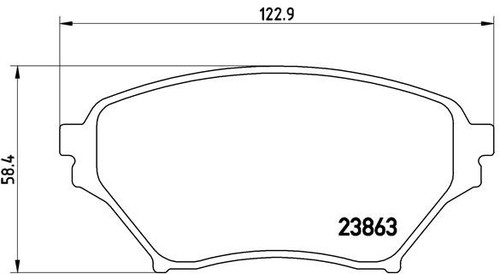 Brembo 029 brake - 49, set