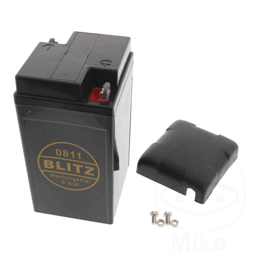 Battery 0811 gel black - black, with