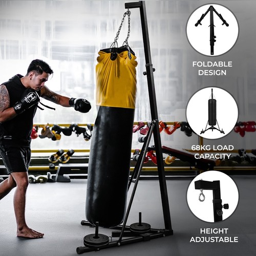 Folding punch bag stand - bag,