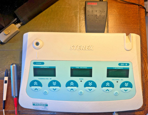Sterex sxb blend electrolysis - sterex,
