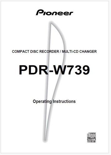Pioneer pdr w739 multi disc - pioneer,