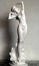 Statue Marble & Cast Alabaster