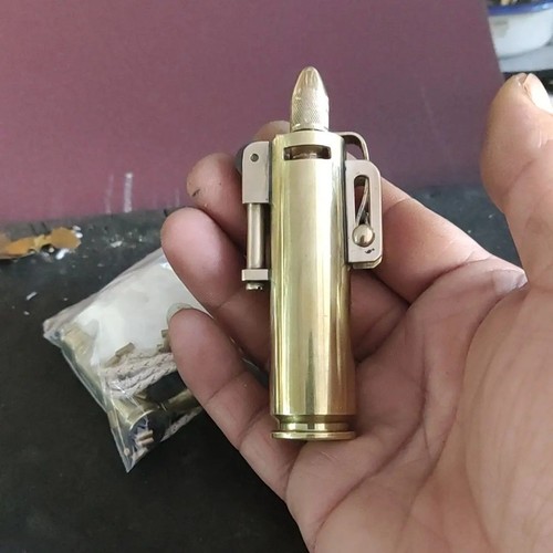 Handmade brass cal bullet - handmade,