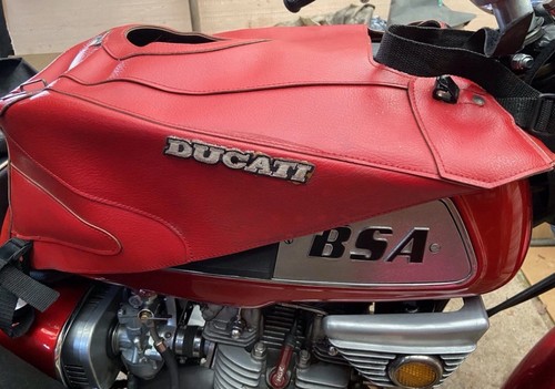 Ducati baglux leather tank - ducati,