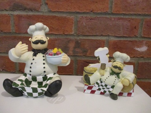 Two vintage chubby chef - chubby,