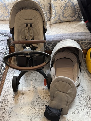 Stokke xplory with - stokke, carrycot