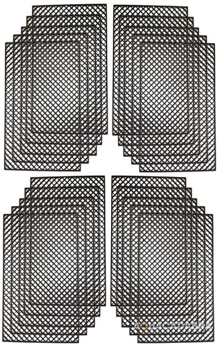 Diamond cut filter grid box - cut,