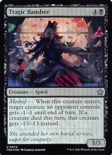 Tragic banshee fdn foil - banshee,