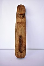 Antique Wooden Primitive Doll