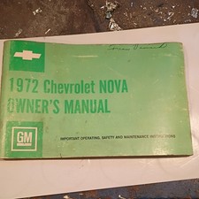 1972 Chevrolet Nova Owners