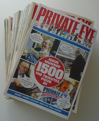 Private eye magazine - private, issues