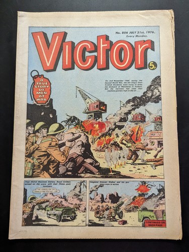 The victor comic - comic,, july