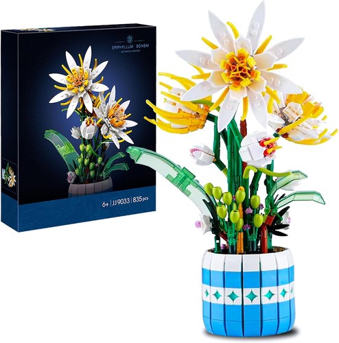 Flower bonsai building - building, blocks