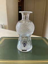 Edinburgh Crystal Thistle Pattern Small Cut Glass Decanter No Stopper