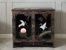 Oriental Chinese Black Laquer