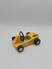 Playmobil Vintage 1979 Yellow Geobra Race car