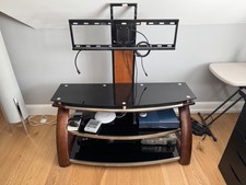 TV unit with storage and TV