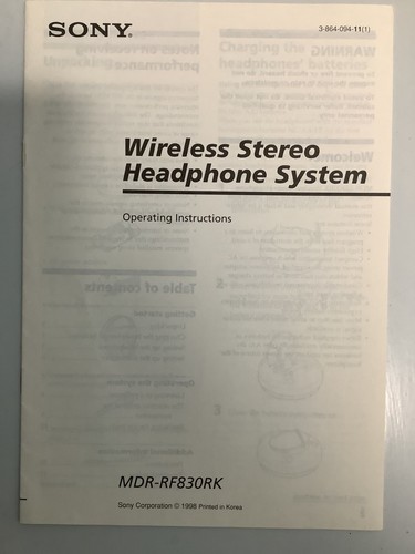 Sony wireless headphones - sony,