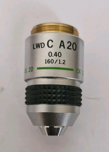 Olympus microscope objective - microscope,