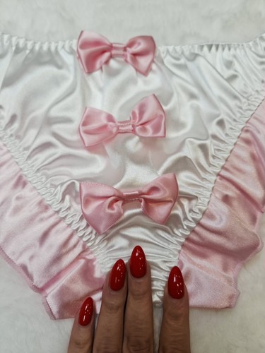 Girly white pink - girly, frilly