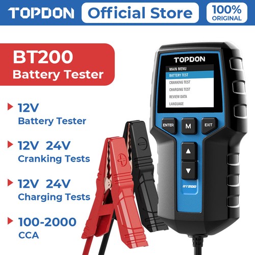 Topdon bt200 battery - battery, load