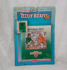Sealed 1992 Teddy Ruxpin Playskool Cartridge Tape Lost In The Boggley Woods Book