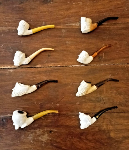 Antique carved meerschaum - carved,