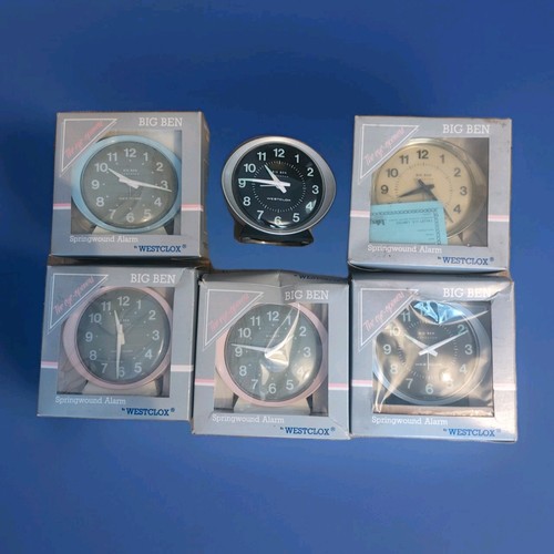 Vintage westclox nos big - 6, x