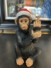 Up Yours Christmas Monkey Ornament
