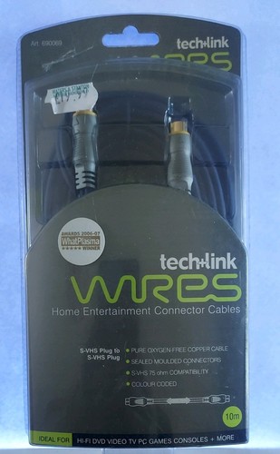 Techlink video cable - s-video,