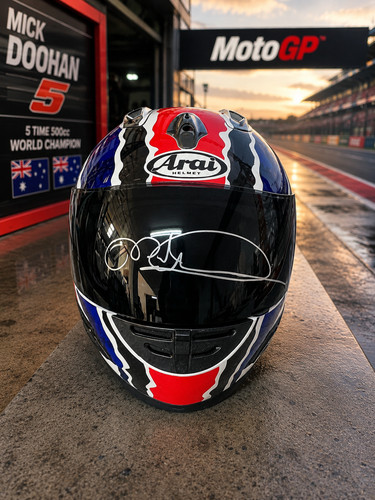 Mick doohan hand - mick, signed