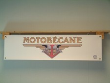 Motobecane Banner Bicycle Moped retro Garage Workshop Wall Display