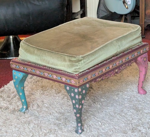 Vintage boho hand painted - boho,