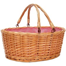 Wicker Picnic Basket with