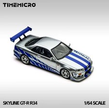 Nissan Skyline GT-R R34 1:64