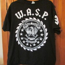 W.A.S.P 1982-2015 33 years t shirt B.Lawless 33 years of blood size xl mens