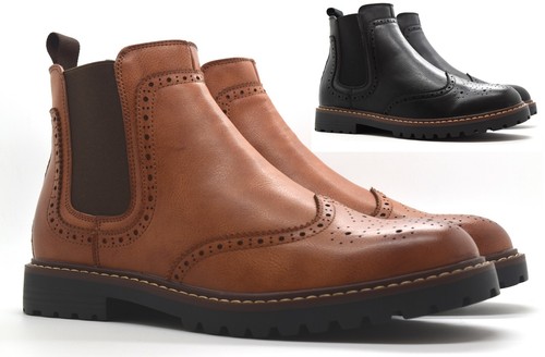 Mens chelsea combat rider work - chelsea,
