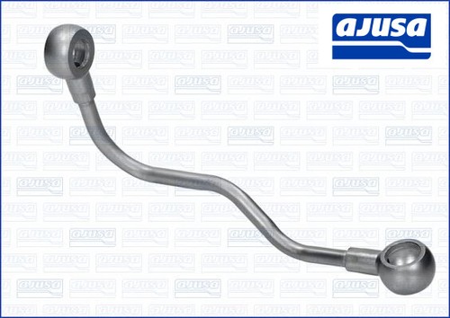 Turbo oil feed pipe hose - turbo,