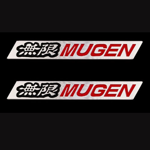 2pcs mugen emblem badge side - emblem,