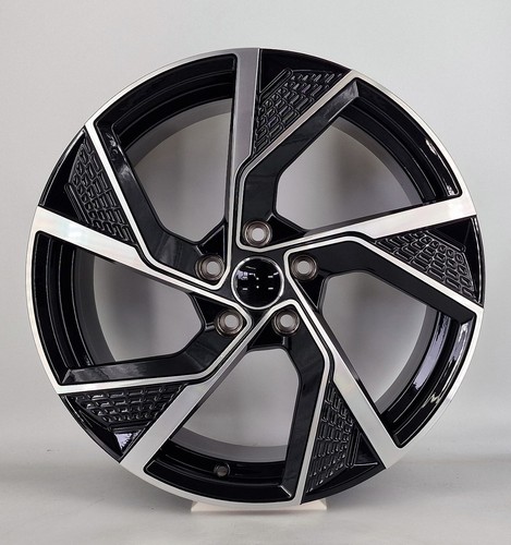 Black pol alloy wheels - 18",