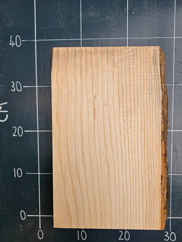 Kiln dried planed ash slab - kiln,