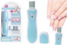 MANI BUDDY Nail Buffer Shiner Manicure Pedicure Ladies Electric Nail Shine Kit