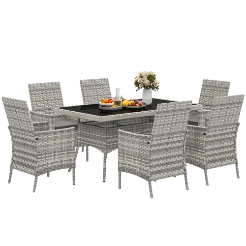 Outsunny seater rattan - seater,