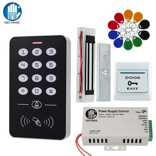 Door access control system kit - door,