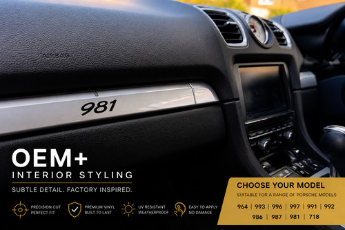Custom porsche dashboard trim - custom,