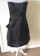 Karen Millen black satin