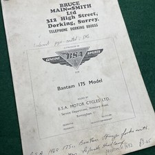 BSA Bantam 175 Replacement