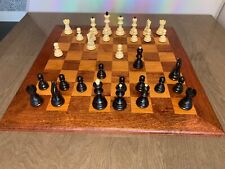 50mm squares - Premium Handcrafted Mahogany & beech Chessboard - 19x19Board