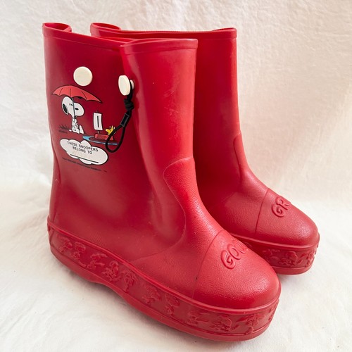 Vintage 80s kids rain - , boots