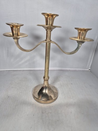 Vintage brass three arm - brass,
